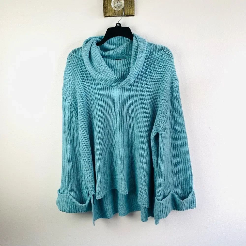 Lane Bryant Wide Sleeve Shaker Knit Sweater‎